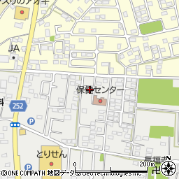 栃木県栃木市大平町西水代1893周辺の地図