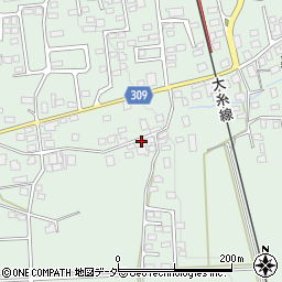 長野県安曇野市穂高柏原772周辺の地図