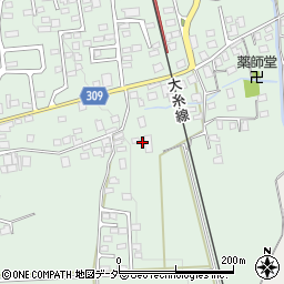 長野県安曇野市穂高柏原797周辺の地図