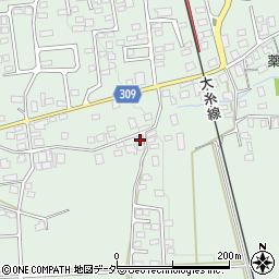 長野県安曇野市穂高柏原773周辺の地図