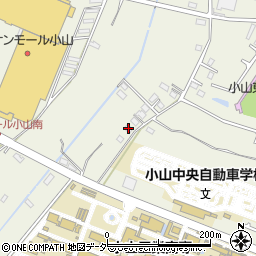 栃木県小山市中久喜1675周辺の地図