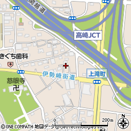 群馬県高崎市上滝町903周辺の地図