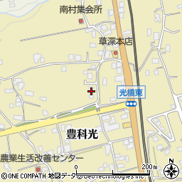 長野県安曇野市豊科光1322周辺の地図