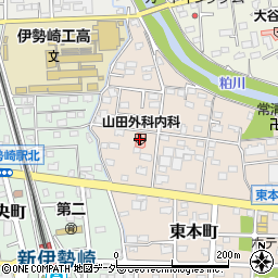 山田外科内科医院周辺の地図