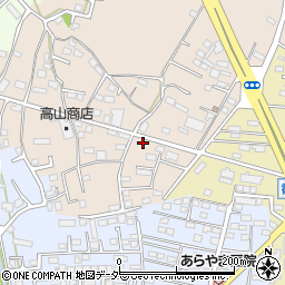 栃木県小山市立木1478周辺の地図