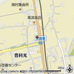 長野県安曇野市豊科光1308周辺の地図