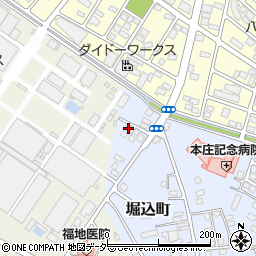 栃木県足利市堀込町2886-2周辺の地図