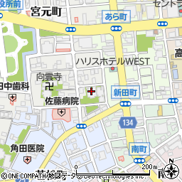 興禅寺周辺の地図