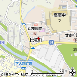 群馬県高崎市上滝町1074周辺の地図