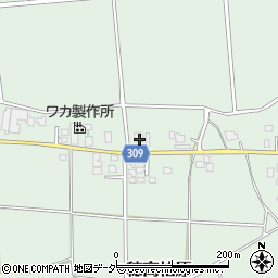 長野県安曇野市穂高柏原2657周辺の地図