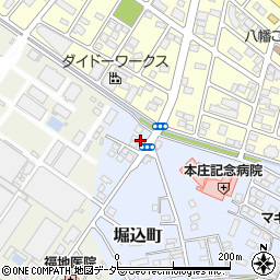 栃木県足利市堀込町2882-2周辺の地図