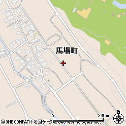 石川県小松市馬場町（は）周辺の地図
