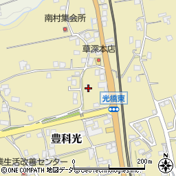 長野県安曇野市豊科光1305周辺の地図
