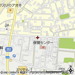 栃木県栃木市大平町西水代1893-36周辺の地図