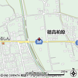長野県安曇野市穂高柏原620周辺の地図