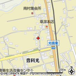 長野県安曇野市豊科光1314周辺の地図