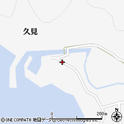 隠岐の島町久見へき地診療所周辺の地図