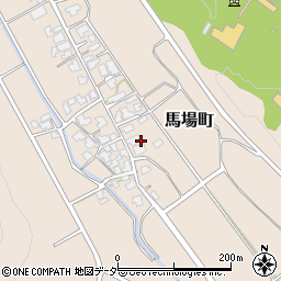 石川県小松市馬場町（ハ）周辺の地図