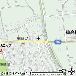 長野県安曇野市穂高柏原2801-7周辺の地図