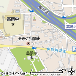 群馬県高崎市上滝町925周辺の地図