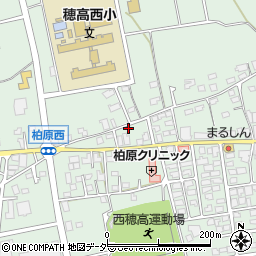 長野県安曇野市穂高柏原2711周辺の地図