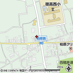 長野県安曇野市穂高柏原2699周辺の地図