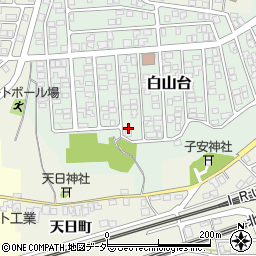 石川県加賀市白山台9-123周辺の地図