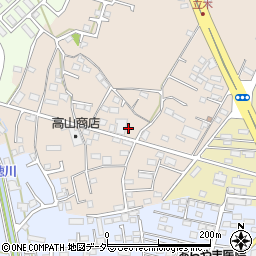栃木県小山市立木1362周辺の地図