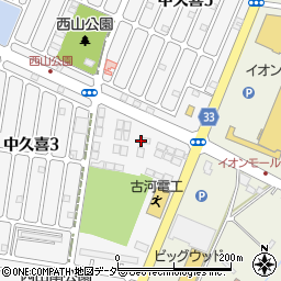 栃木ハウス　小山展示場周辺の地図