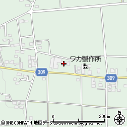 長野県安曇野市穂高柏原2290周辺の地図