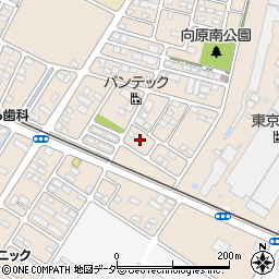 栃木県小山市城北4丁目25周辺の地図