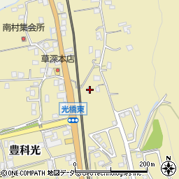 長野県安曇野市豊科光1261周辺の地図