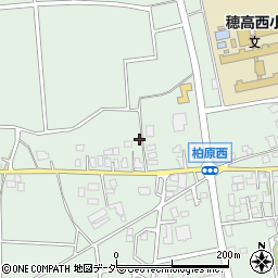 長野県安曇野市穂高柏原2680周辺の地図
