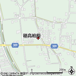 長野県安曇野市穂高柏原630周辺の地図
