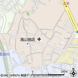栃木県小山市立木1364周辺の地図