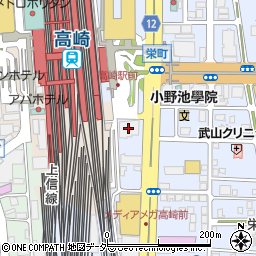 ＷＤＢ株式会社高崎支店周辺の地図
