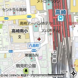 ichi☆ban 高崎店周辺の地図