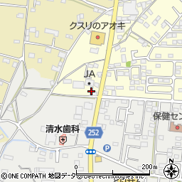 ＪＡしもつけ大平南支店集荷場周辺の地図