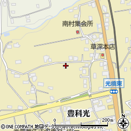 長野県安曇野市豊科光1043周辺の地図