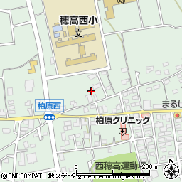 長野県安曇野市穂高柏原2708周辺の地図