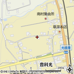 長野県安曇野市豊科光1336周辺の地図