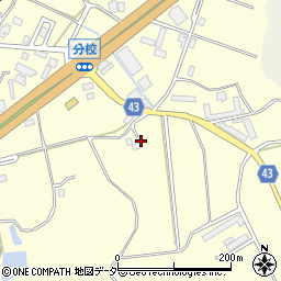 石川県加賀市分校町ノ周辺の地図