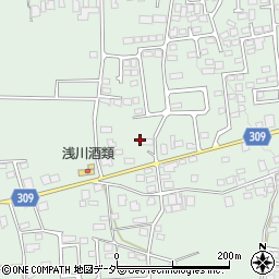 長野県安曇野市穂高柏原1125周辺の地図
