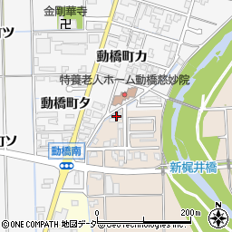 石川県加賀市梶井町ヤ周辺の地図