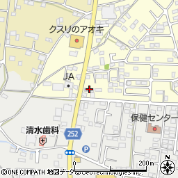 毎日新聞栃木南部専売所周辺の地図