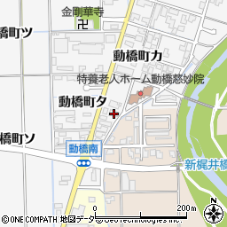 石川県加賀市動橋町カ28周辺の地図