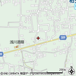 長野県安曇野市穂高柏原1085周辺の地図