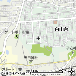 石川県加賀市白山台9-65周辺の地図