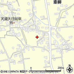 長野県安曇野市豊科南穂高重柳5232-2周辺の地図
