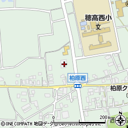 長野県安曇野市穂高柏原2698-1周辺の地図